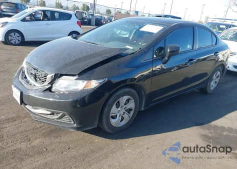 2015 Honda Civic Lx из США, поврежденный, VIN 19XFB2F59FE288359